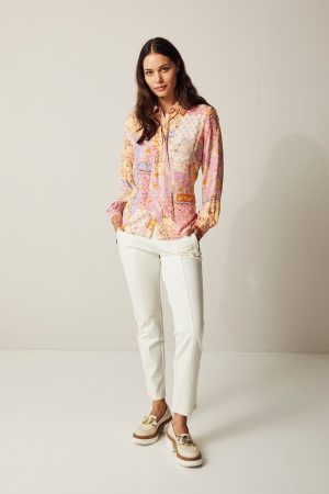 Micha Paisley Print Shirt