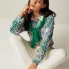 Micha Paisley Print Shirt|Micha Clothing|Irish Handcrafts 1