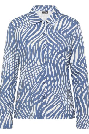 Barbara Lebek Abstract Print Shirt|78580032|Lebek Fashions|Irish Handcrafts 1