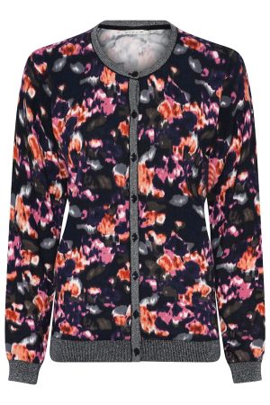 Micha Abstract Print Cardigan|Micha Clothing|Irish Handcrafts 1