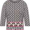 Barbara Lebek Print Sweater| Lebek Clothing| Irish Handcrafts 1