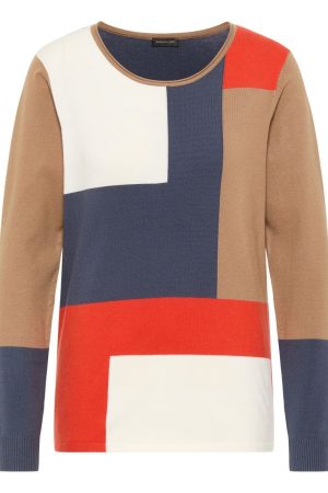 Barbara Lebek Geometric Print Top|Lebek|Irish Handcrafts 1