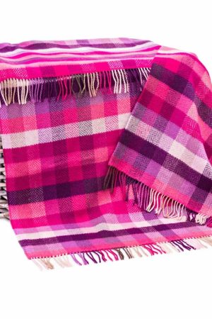 Merino Cashmere Throw 1409|Irish Made Throws|John Hanly| Irish Handcrafts