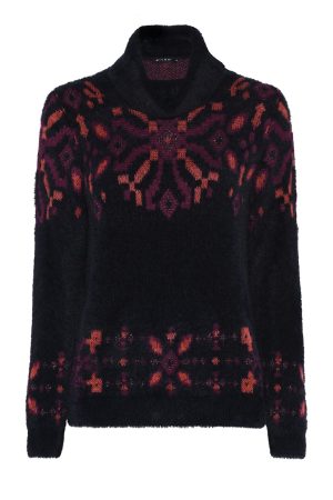 Micha Alternative Print Pull Over Jumper|Micha |Irish Handcrafts 1