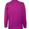 Castle Knitwear High Neck Jacquard Jacket|Castle of Ireland|Irish Handcrafts 2