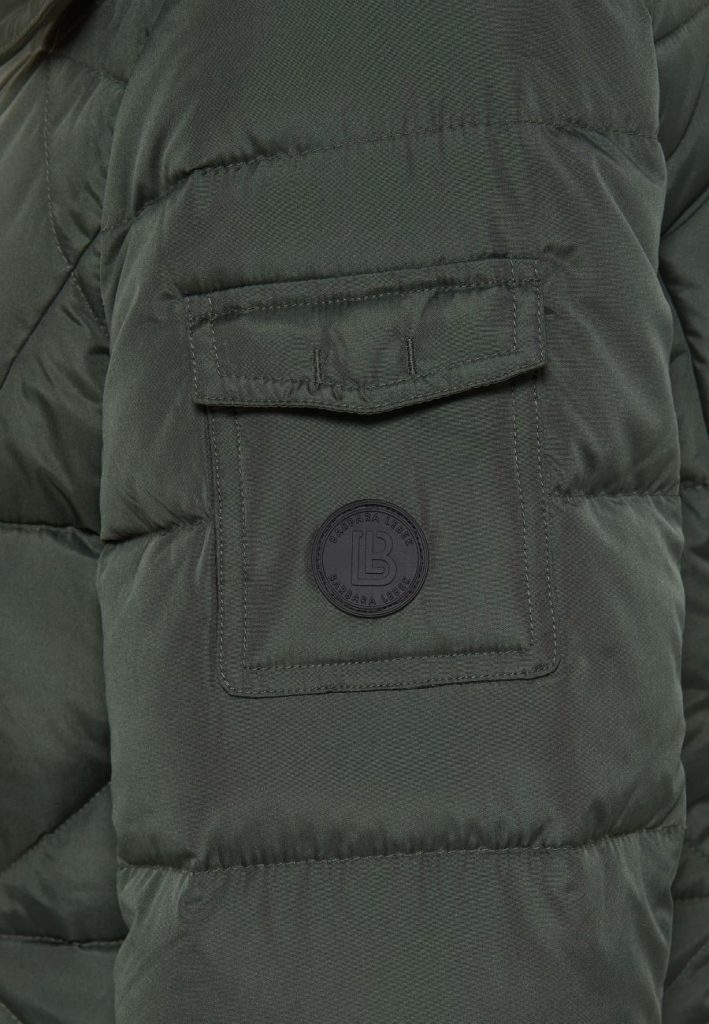 Barbara Lebek Quilted Coat with Fur Hood|Barbara Lebek| Irish Handcrafts 3