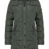 Barbara Lebek Quilted Coat with Fur Hood|Barbara Lebek| Irish Handcrafts 1