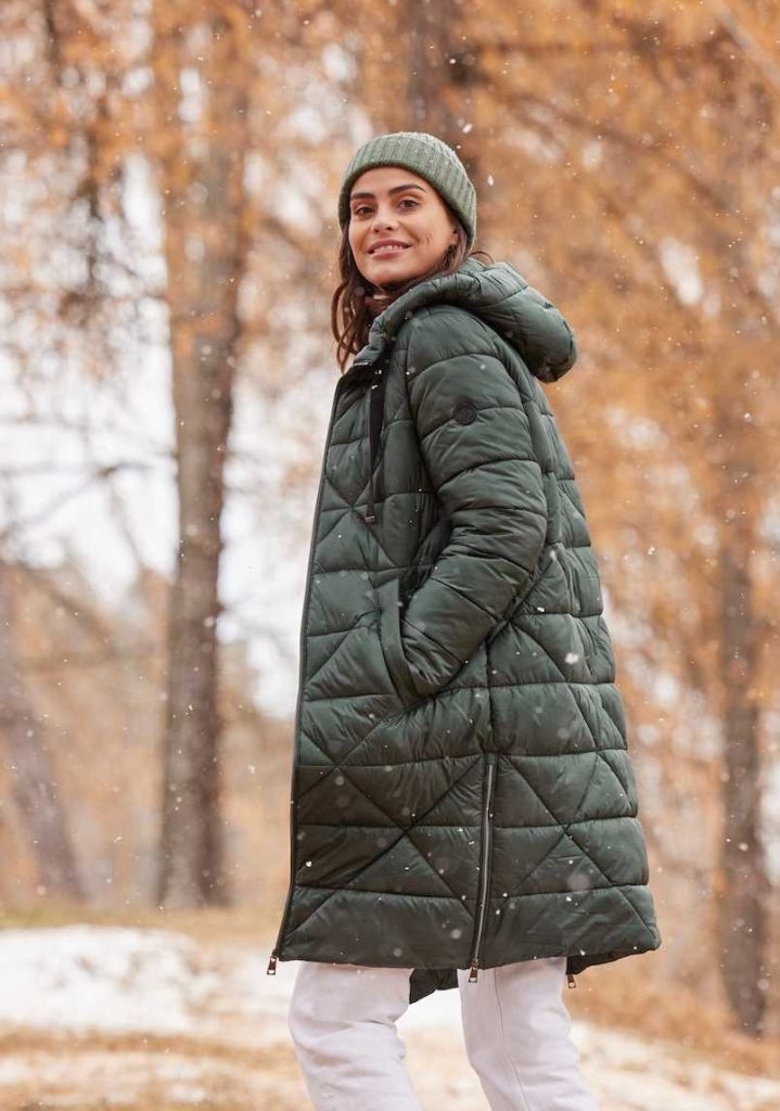 Barbara Lebek Quilted Coat with Fur Hood|Barbara Lebek| Irish Handcrafts 4