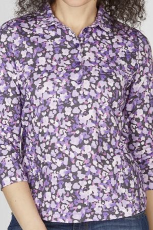 RABE Half Button Shirt