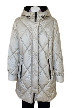 Lebek Quilted Coat With Hood