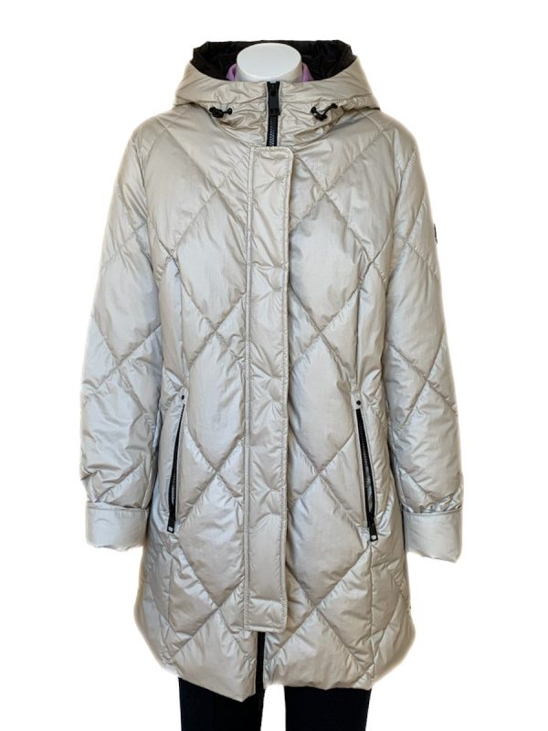 Lebek Quilted Coat With Hood