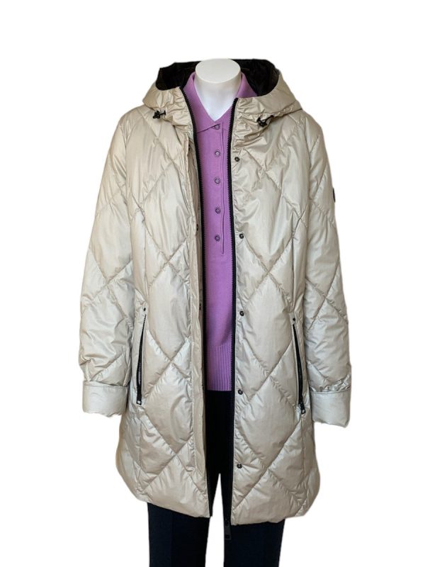 Lebek Quilted Coat With Hood