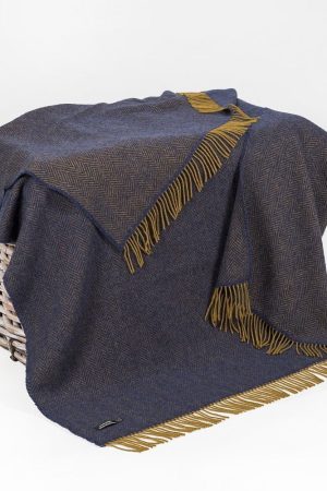 Merino Cashmere Throw Ref 1453