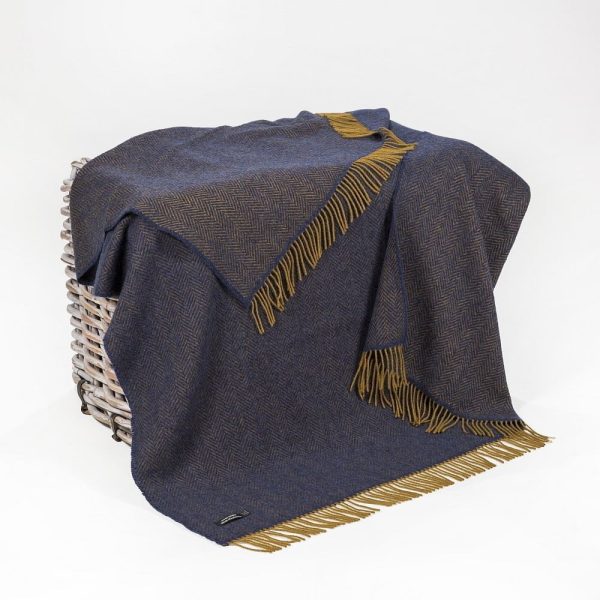 Merino Cashmere Throw Ref 1453