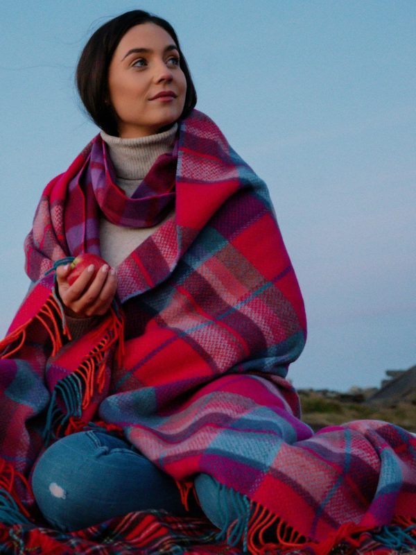 Merino Cashmere Throw Ref 1472