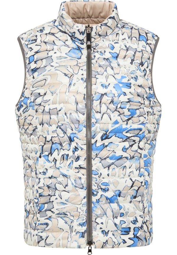 Barbara Lebek Reversible Patterned Gilet