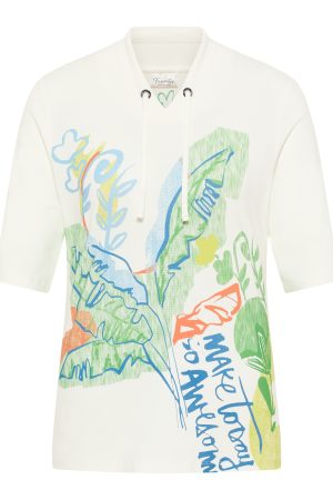 Barbara Lebek V-Neck Top