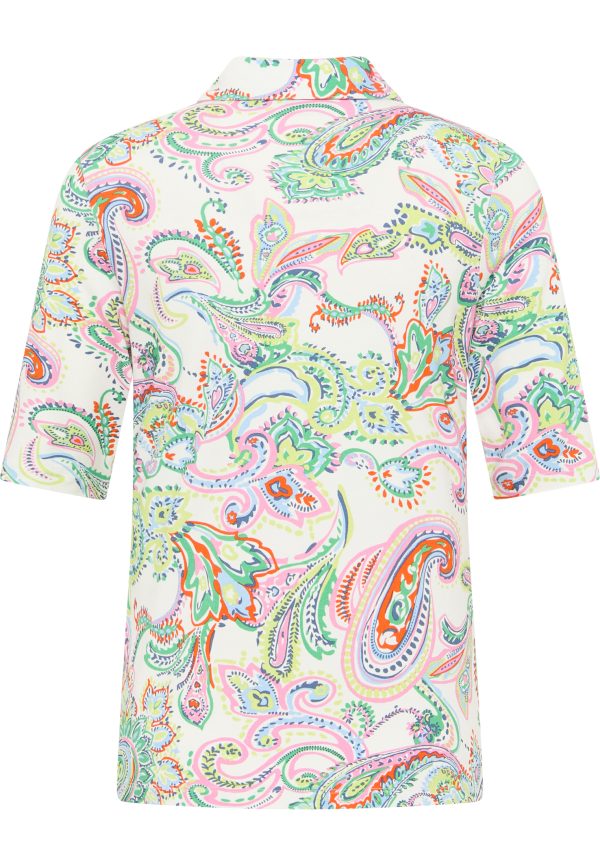 Barbara Lebek Paisley Polo Shirt