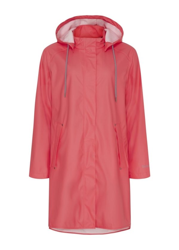 Sea Ranch Coral Raincoat