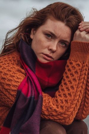 Merino Wool Scarf 120