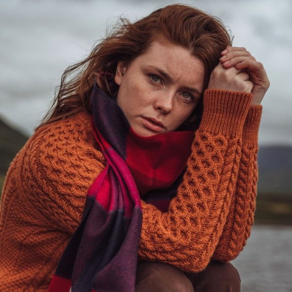 Merino Wool Scarf 120
