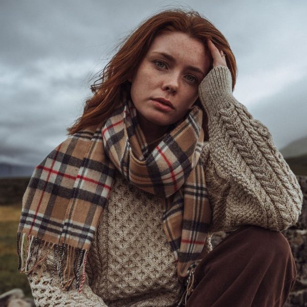 Merino Wool Scarf 136