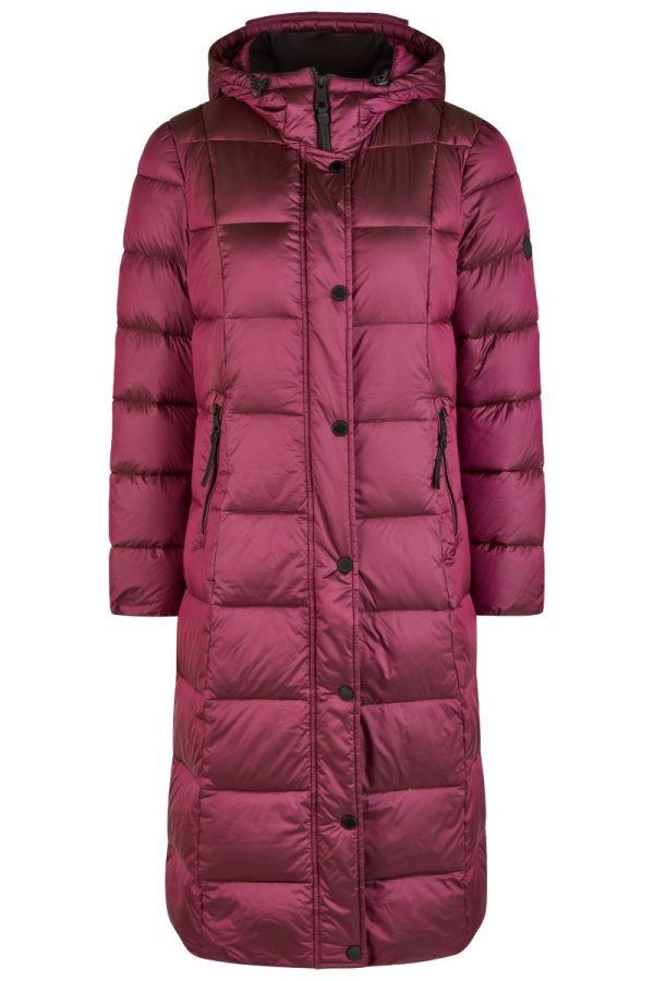 Barbara Lebek Quilted Coat With Hood