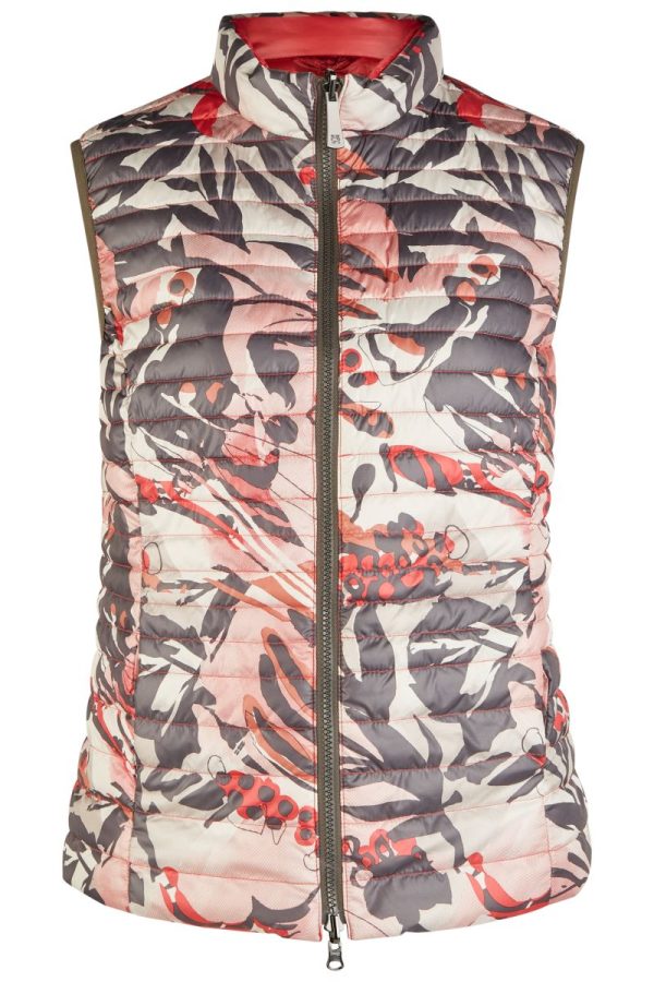 Barbara Lebek Reversible Patterned Gilet
