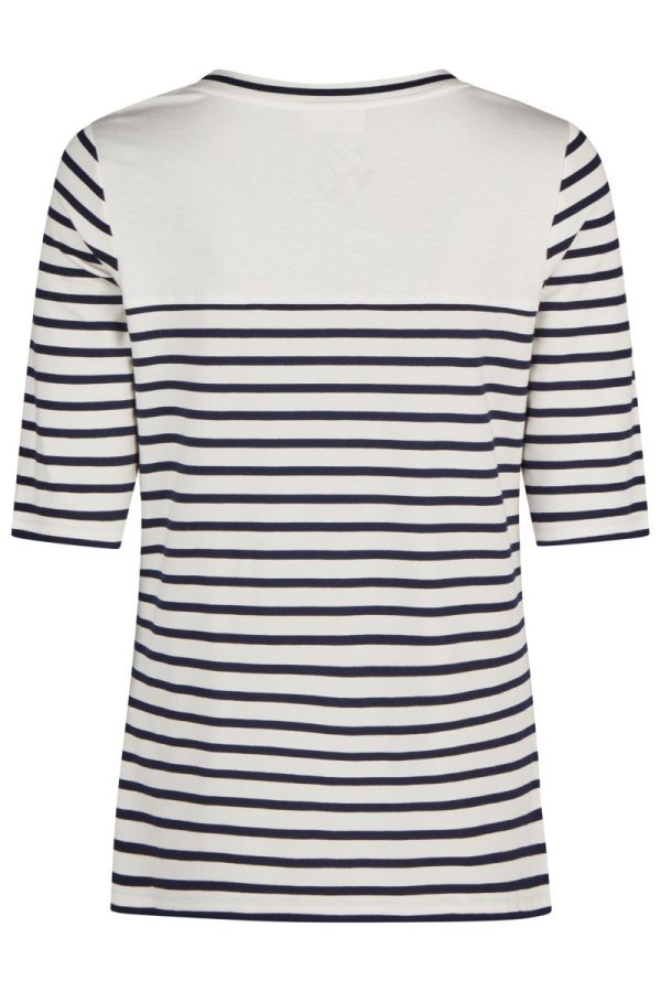Barbara Lebek Round Neck Print Top