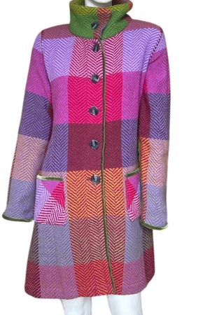 Branigan Weavers Emma Donegal Multi Tweed Coat