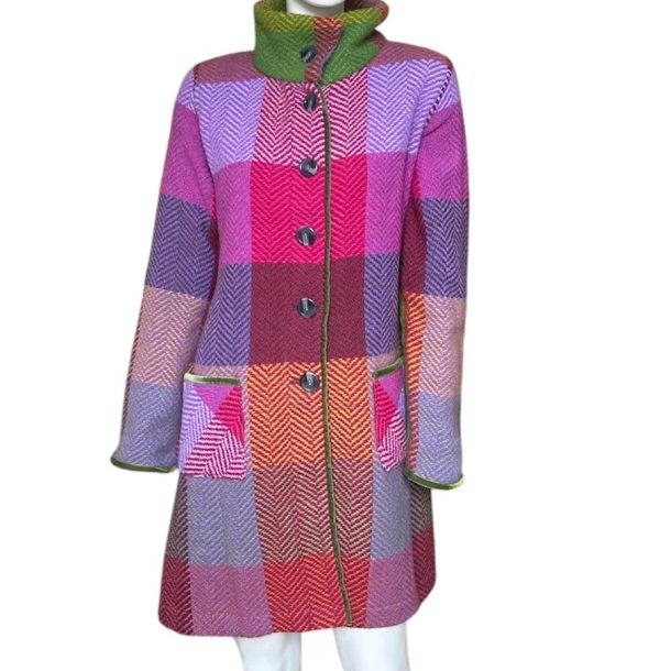 Branigan Weavers Emma Donegal Multi Tweed Coat