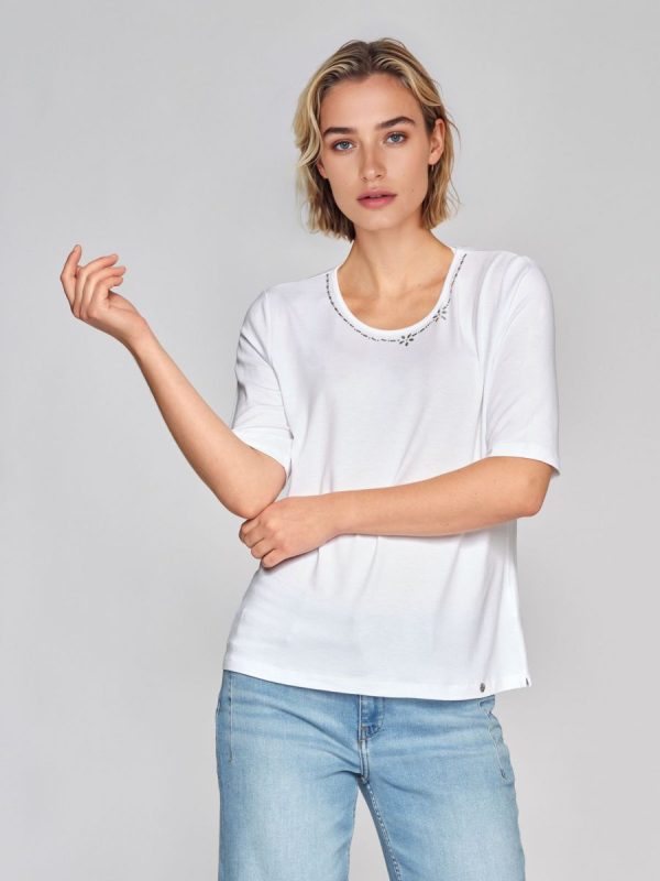 Gollehaug Round Neck Top