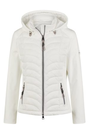Barbara Lebek Zip Up Quilted Jacket