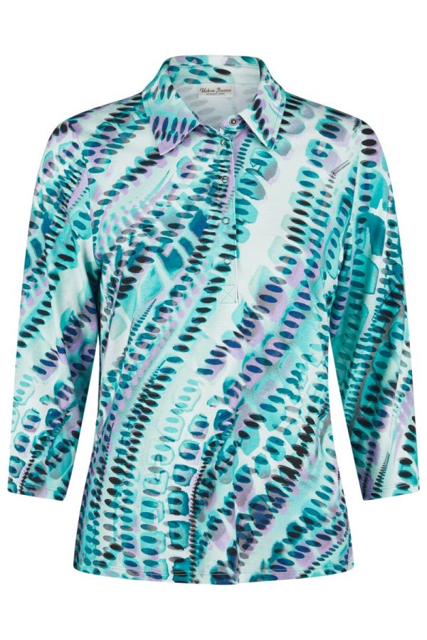 Barbara Lebek Polo Neck Top