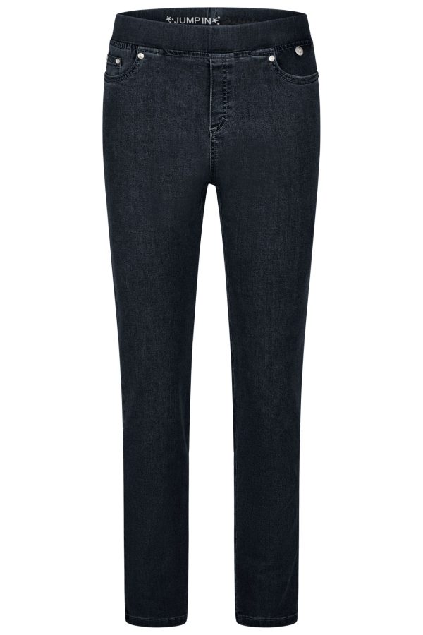 Anna Montana Jump in Jeans in Dark Blue