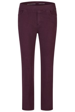 Anna Montana Jump in Jeans in Bordo