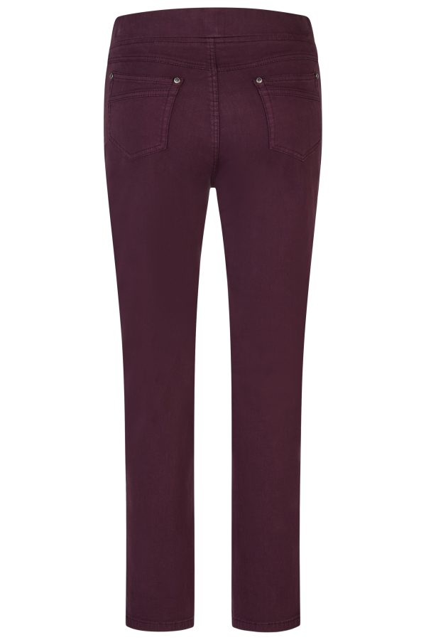 Anna Montana Jump in Jeans in Bordo