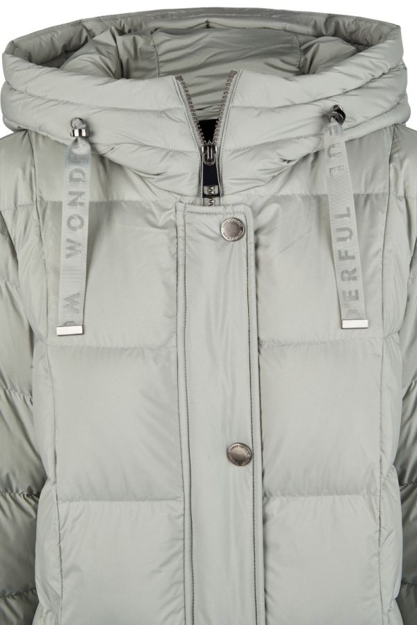 Lebek Quilted Coat With Hood