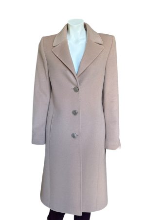 Christina Felix Wool & Cashmere Coat in Camel
