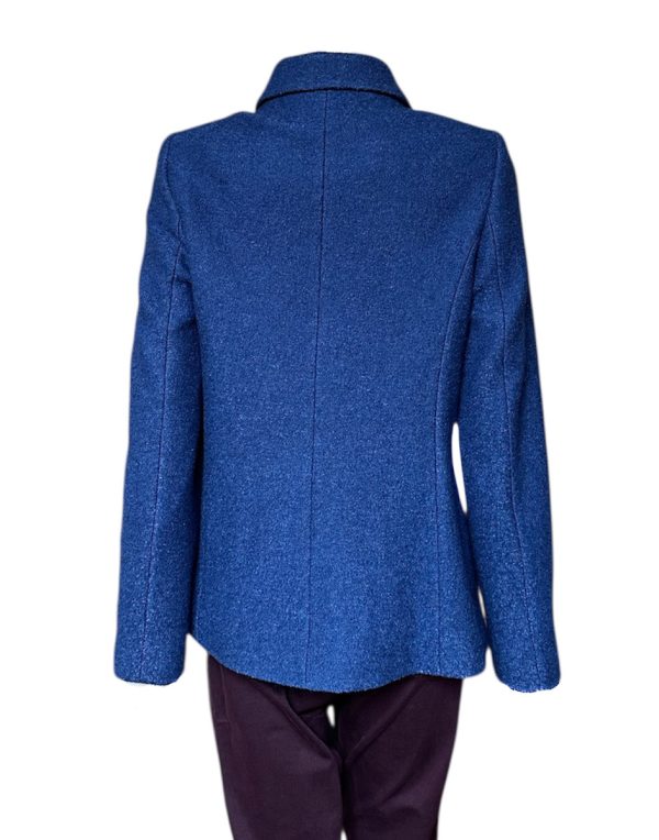 Christina Felix Wool & Cashmere Jacket in Blue