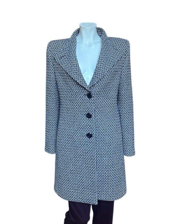 Christina Felix Coat With Detachable Fur Neckline