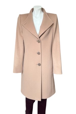 Christina Felix Wool & Cashmere Coat in Camel