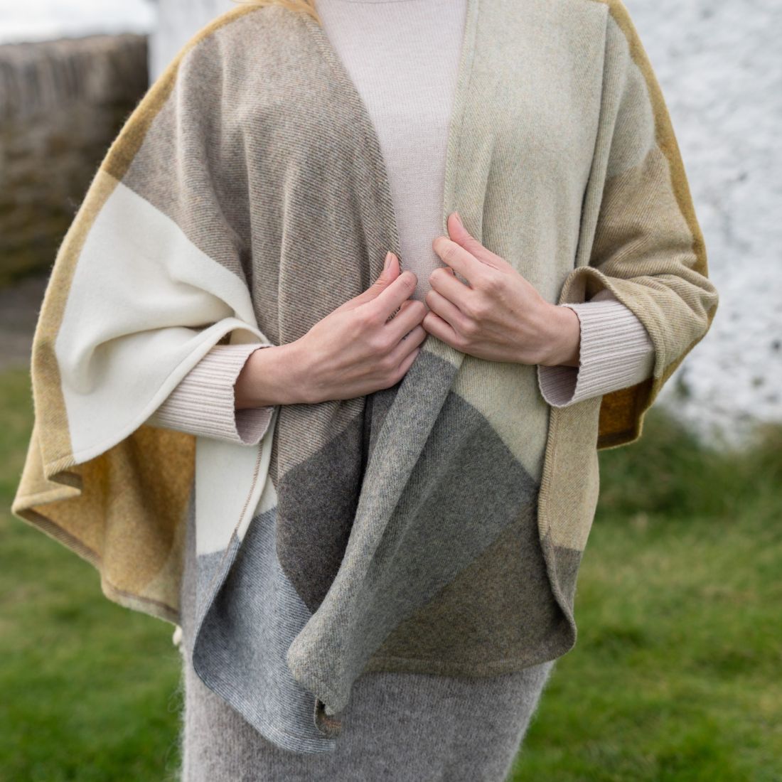 Lambswool Cape