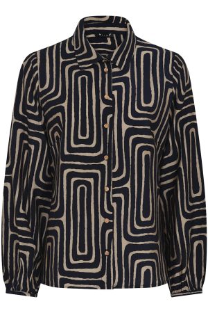 Micha Abstract Print Shirt