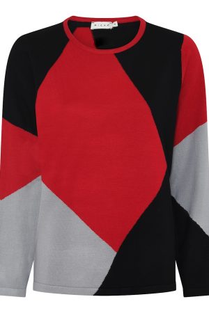 Micha Block Knit Sweater