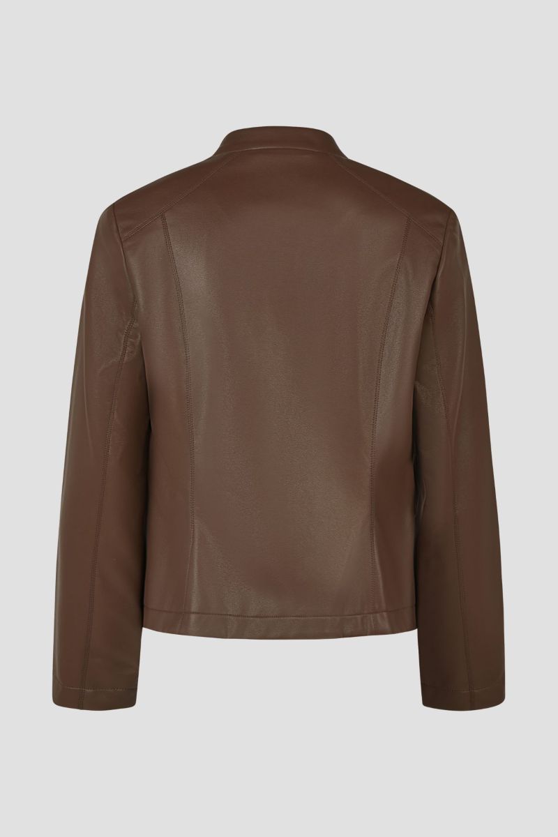 Barbara Lebek Faux Leather Jacket